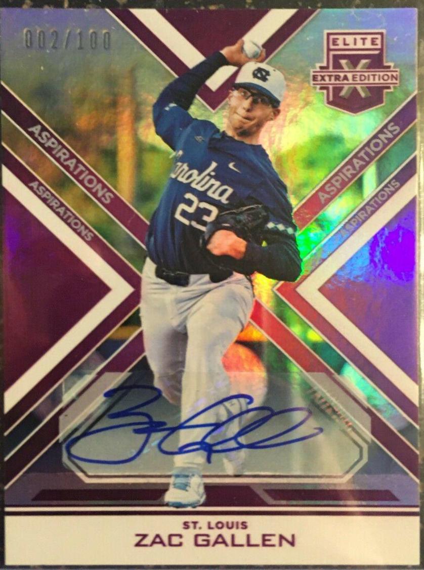Zac Gallen [Aspirations Purple] #114