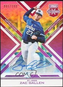 Zac Gallen [Autograph Aspirations Purple] #114