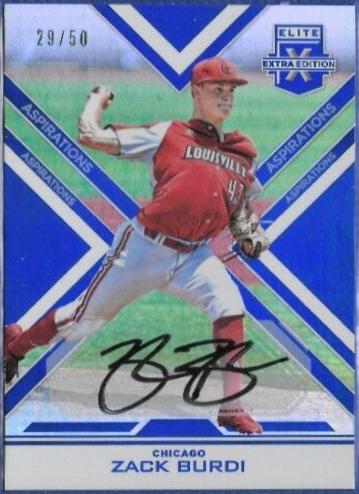 Zack Burdi [Autograph Aspirations Blue] #26