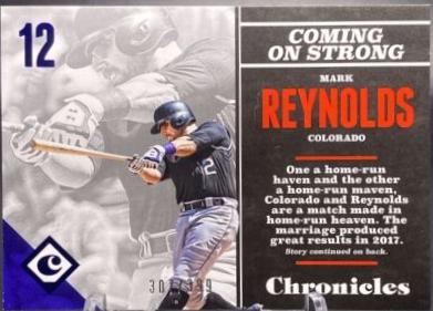 Mark Reynolds [Blue] #81
