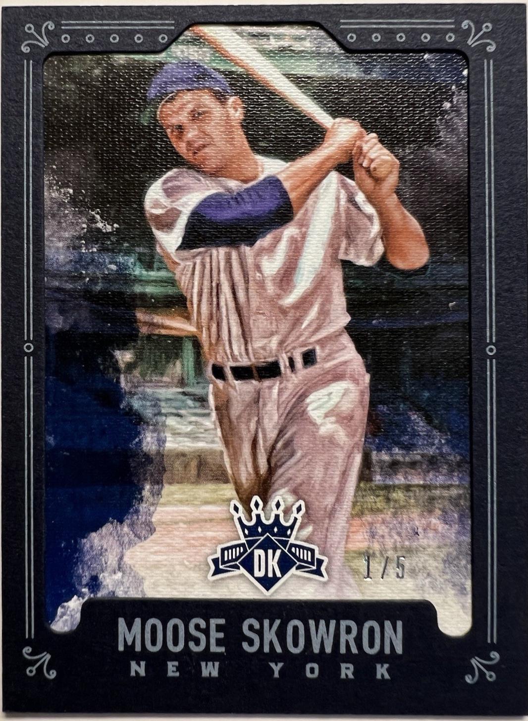Moose Skowron [Framed Blue] #49