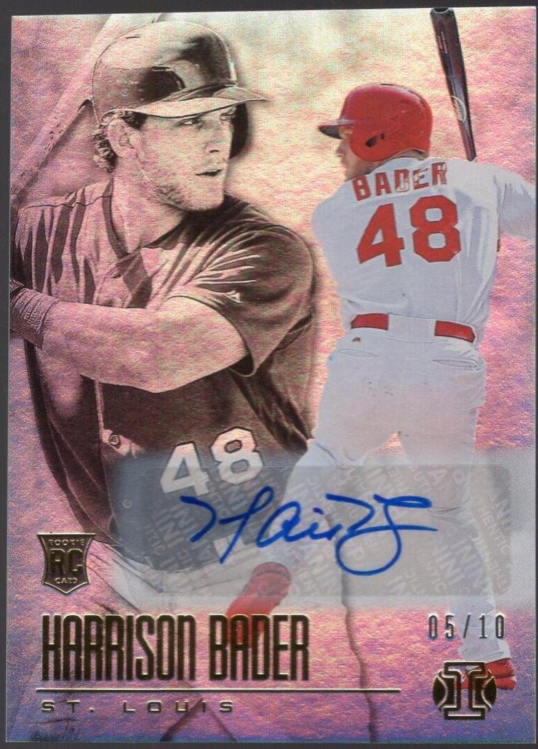 Harrison Bader [Autograph Gold] #27
