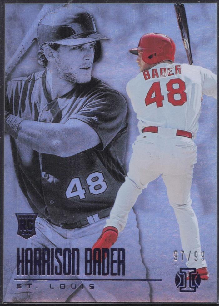 Harrison Bader [Trophy Collection Blue] #27
