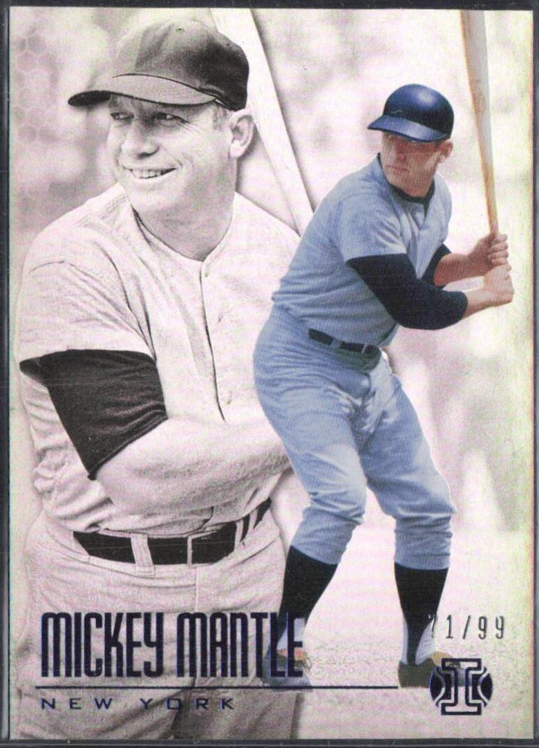 Mickey Mantle [Trophy Collection Blue] #7