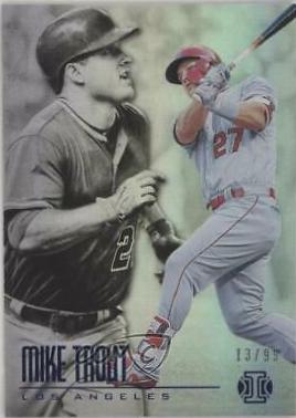 Mike Trout [Trophy Collection Blue] #2