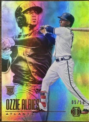Ozzie Albies [Autograph Gold] #17