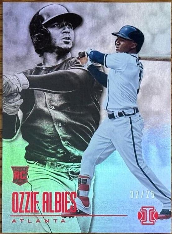Ozzie Albies [Trophy Collection Red] #17