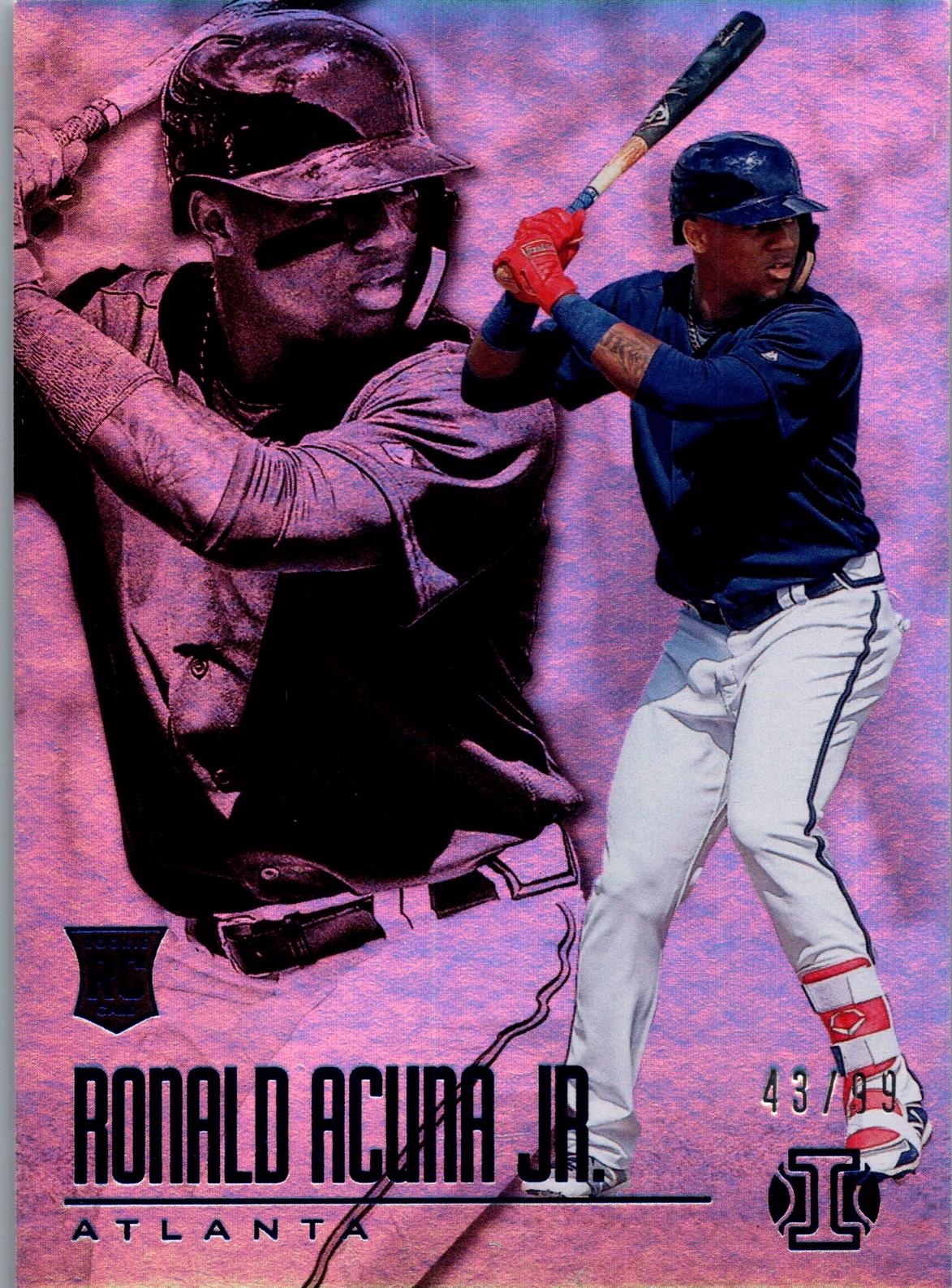 Ronald Acuna Jr. [Trophy Collection Blue] #14