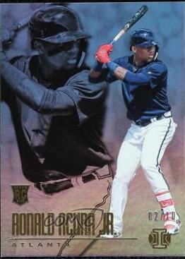 Ronald Acuna Jr. [Trophy Collection Gold] #14