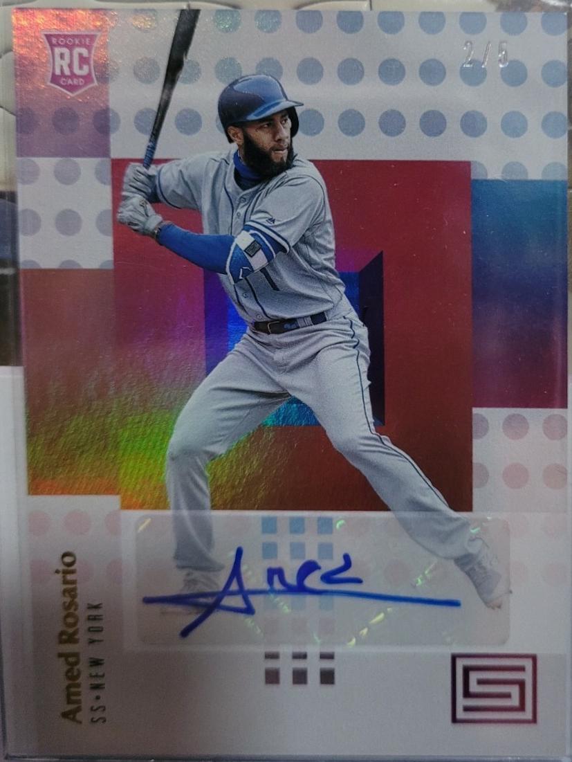 Amed Rosario [Autograph Gold] #6