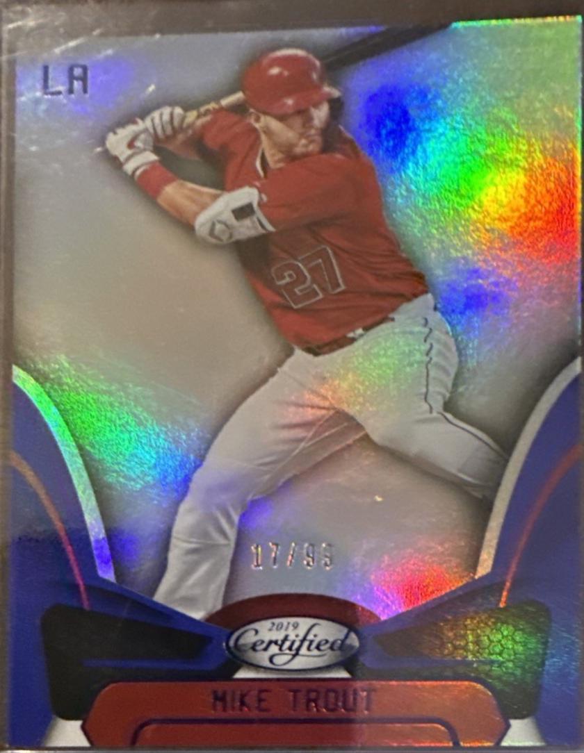 Mike Trout [Blue] #1