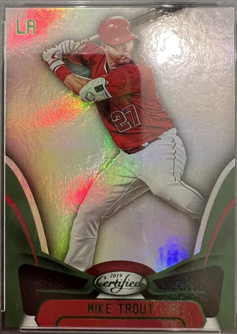 Mike Trout [Green] #1