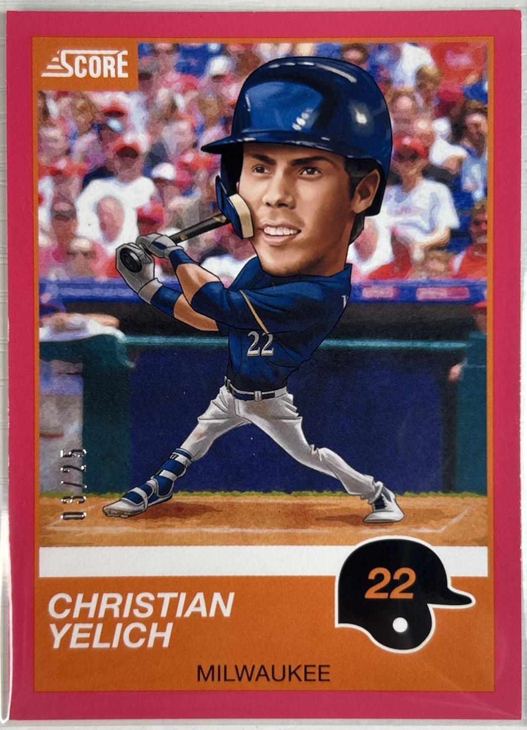 Christian Yelich [Pink] #10