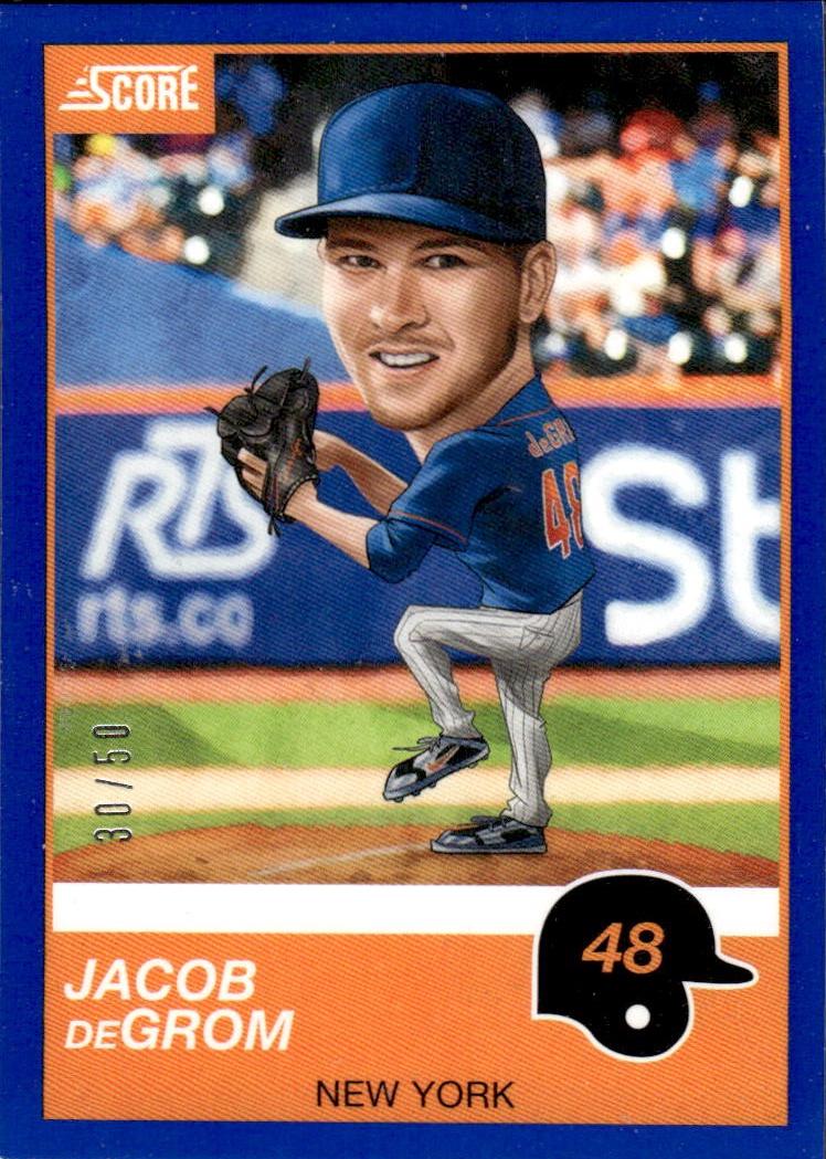 Jacob deGrom [Blue] #7