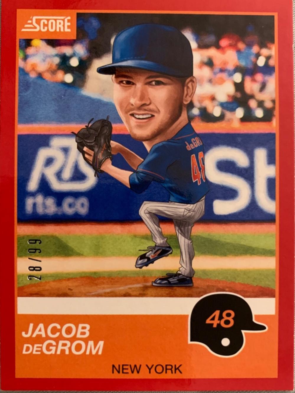 Jacob deGrom [Red] #7