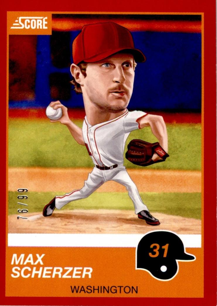 Max Scherzer [Red] #2
