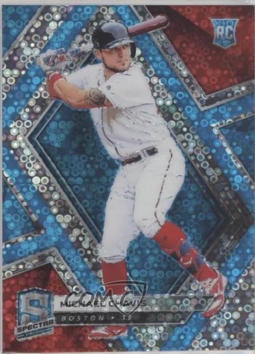 Michael Chavis [Neon Blue] #70