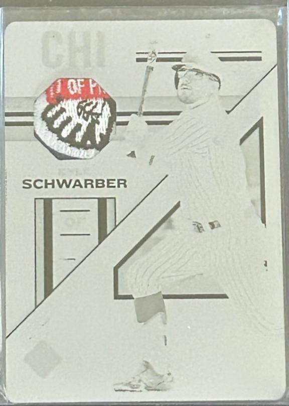 Kyle Schwarber [Printing Plate] #CS-KS