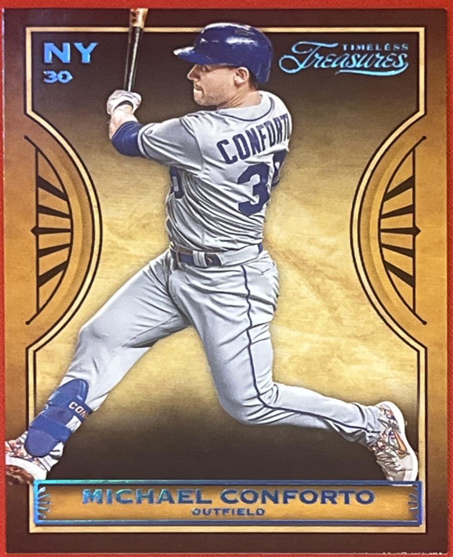 Michael Conforto [Holo Platinum Blue] #18