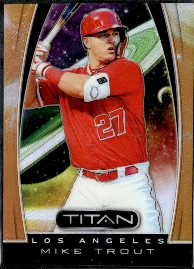 Mike Trout [Neon Orange] #8
