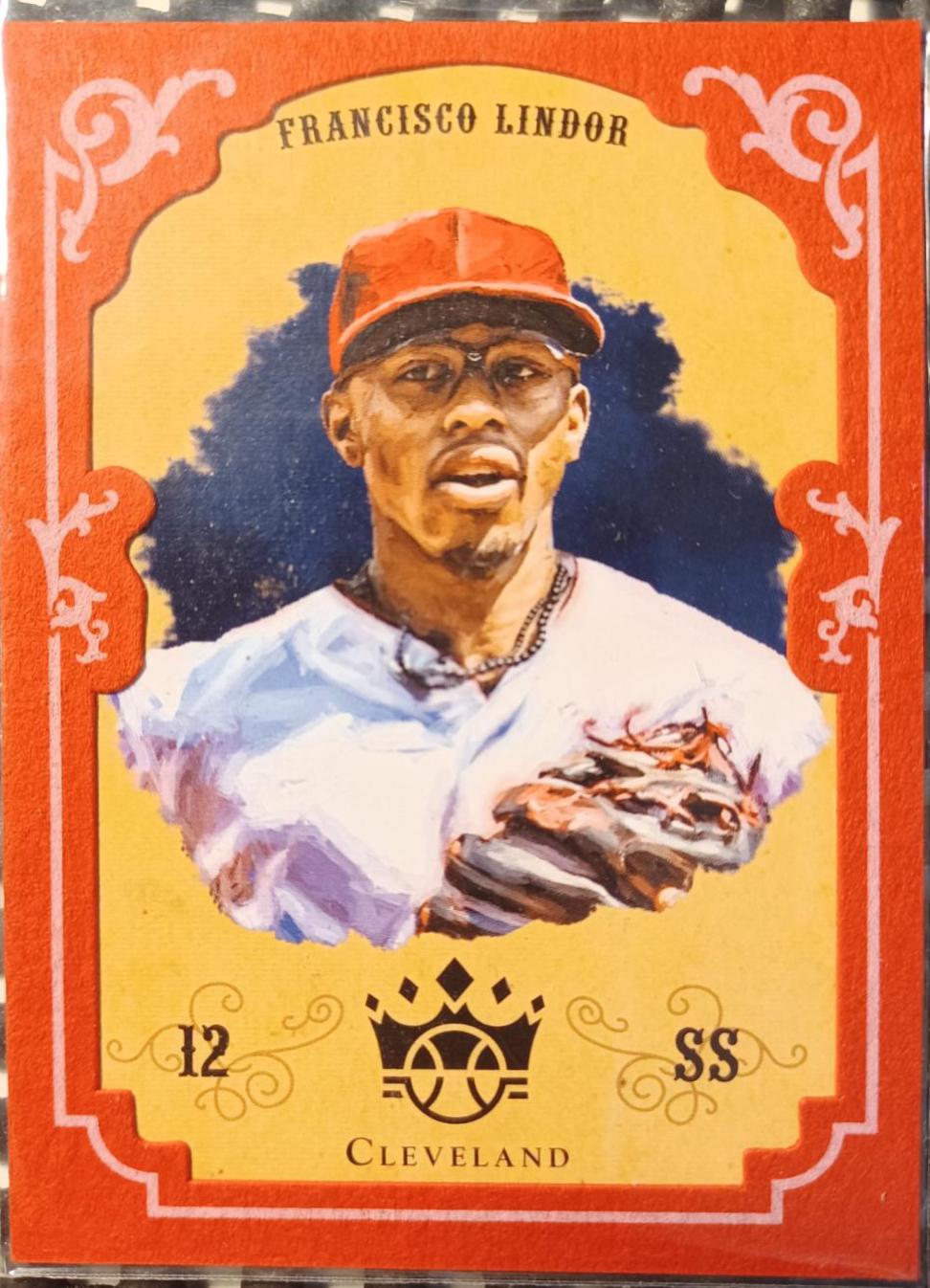 Francisco Lindor [Red Framed Crowning Moment] #DK04-FL