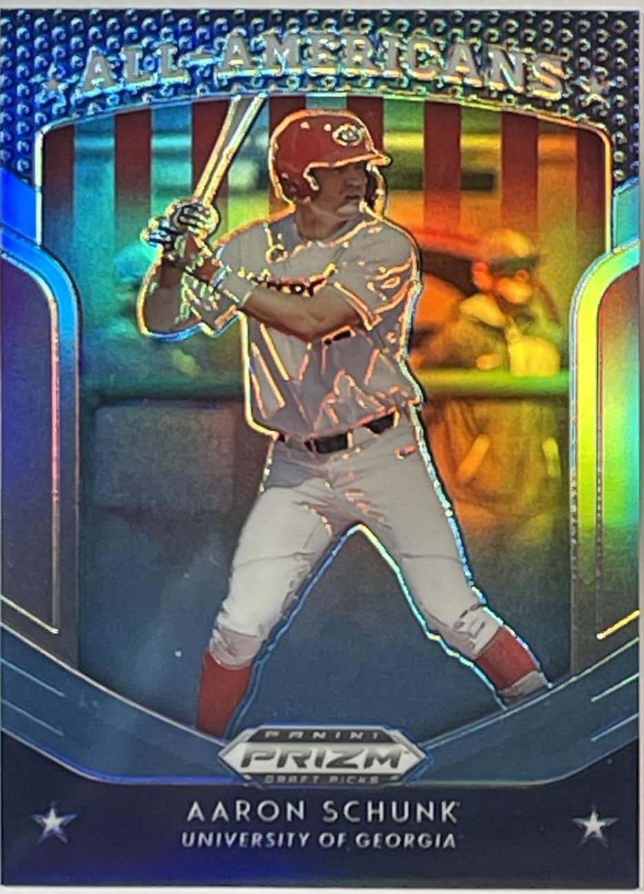 Aaron Schunk [Carolina Blue Prizm] #58
