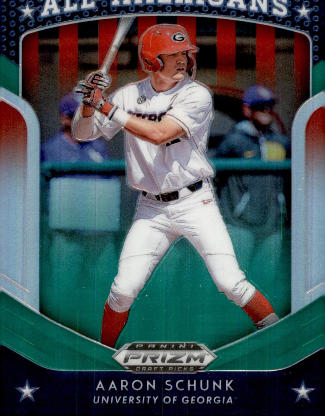 Aaron Schunk [Green Prizm] #58