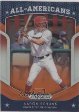 Aaron Schunk [Orange Prizm] #58