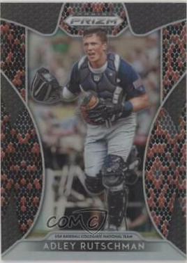 Adley Rutschman [Red, Black Snakeskin Prizm] #100