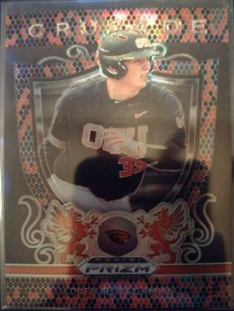 Adley Rutschman [Red, Black Snakeskin Prizm] #15