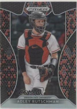Adley Rutschman [Red, Black Snakeskin Prizm] #93