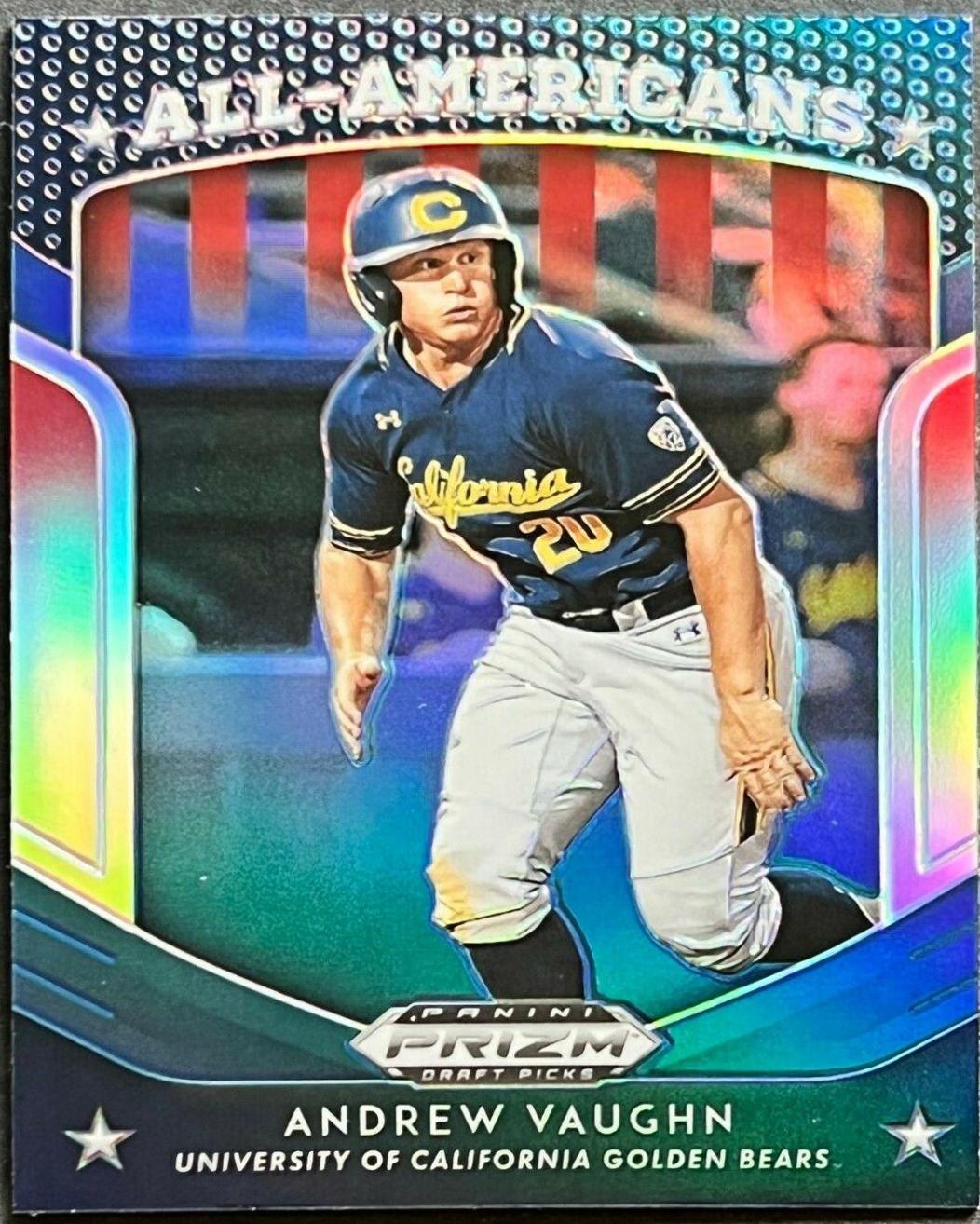 Andrew Vaughn [Blue Prizm] #48