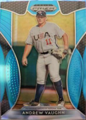 Andrew Vaughn [Carolina Blue Prizm] #89