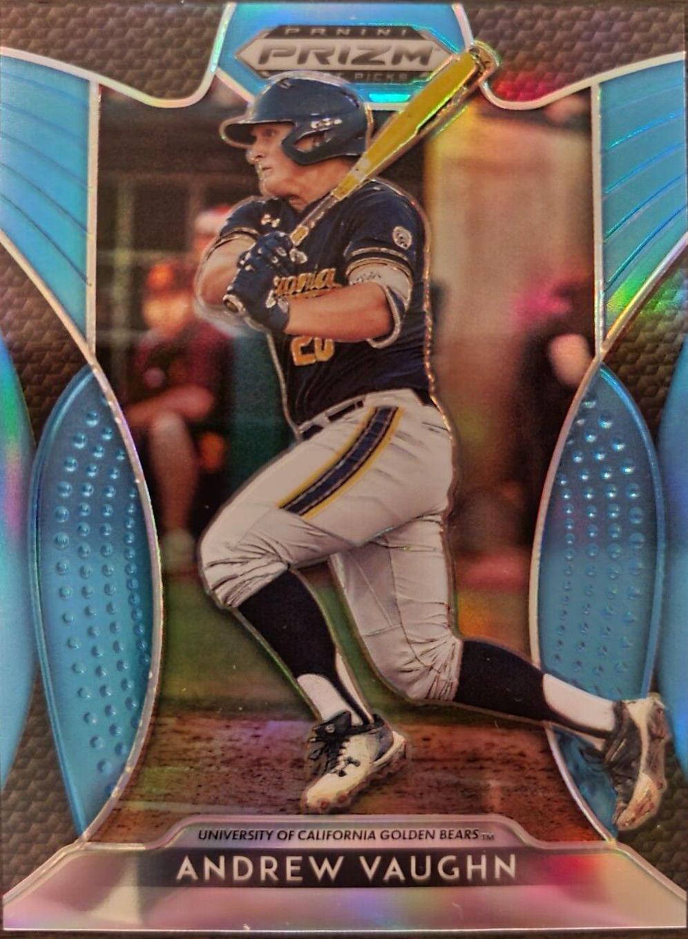Andrew Vaughn [Carolina Blue Prizm] #95
