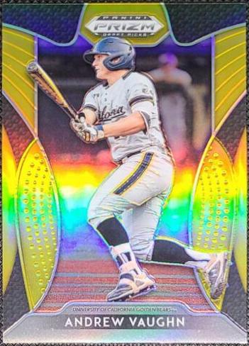 Andrew Vaughn [Gold Prizm] #3