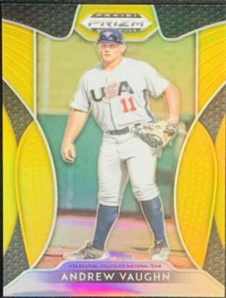 Andrew Vaughn [Gold Prizm] #89