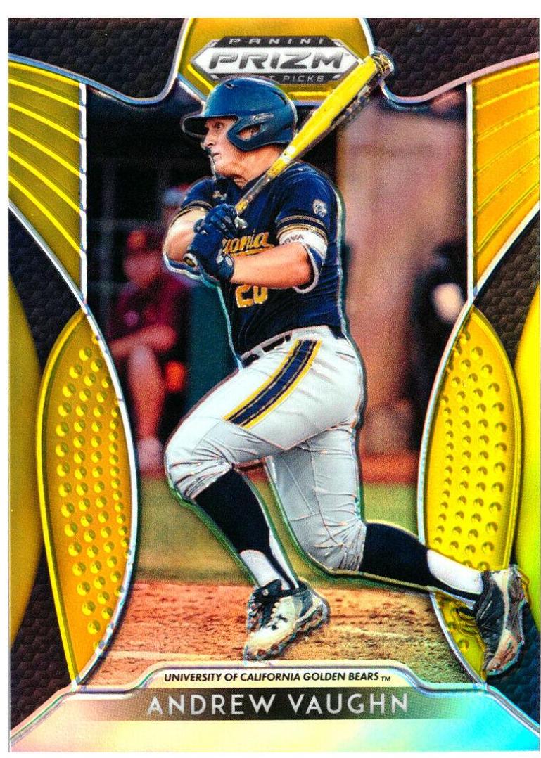 Andrew Vaughn [Gold Prizm] #95