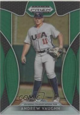 Andrew Vaughn [Green Prizm] #89