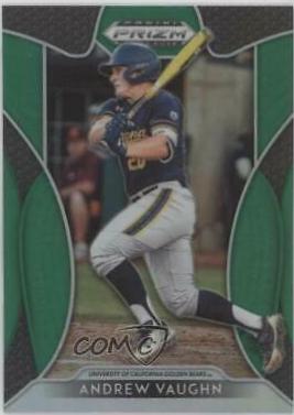 Andrew Vaughn [Green Prizm] #95
