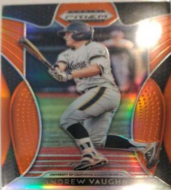 Andrew Vaughn [Orange Prizm] #3