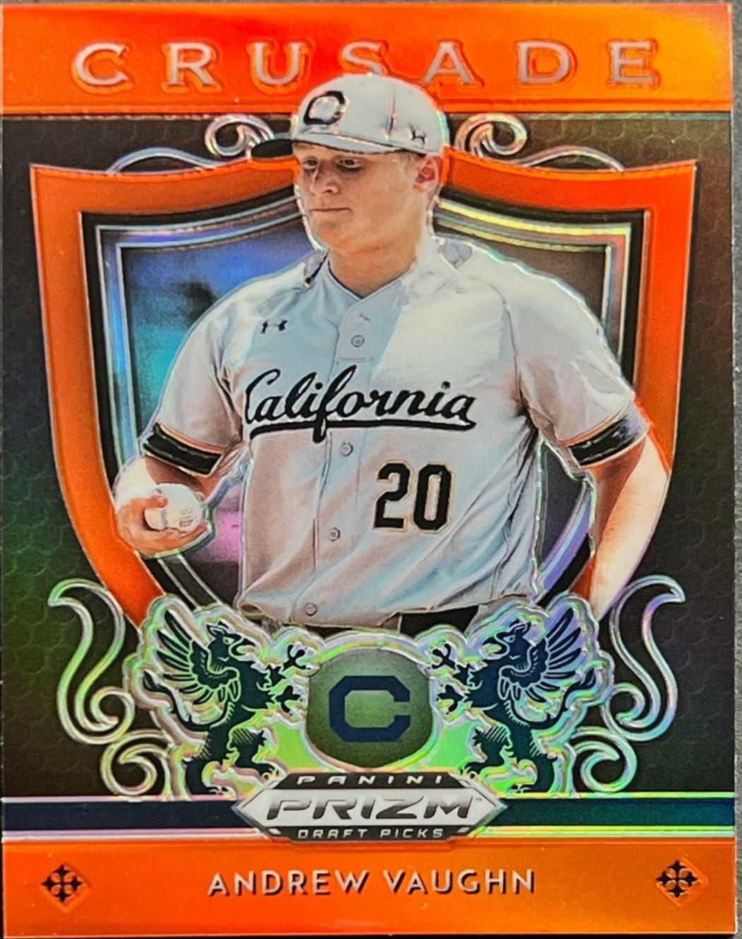 Andrew Vaughn [Orange Prizm] #30