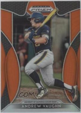 Andrew Vaughn [Orange Prizm] #95