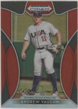 Andrew Vaughn [Red Prizm] #89