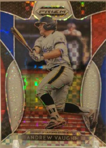 Andrew Vaughn [Red, White, Blue Prizm] #3