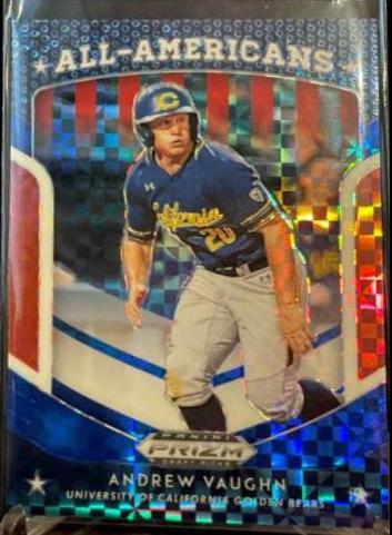 Andrew Vaughn [Red, White, Blue Prizm] #48