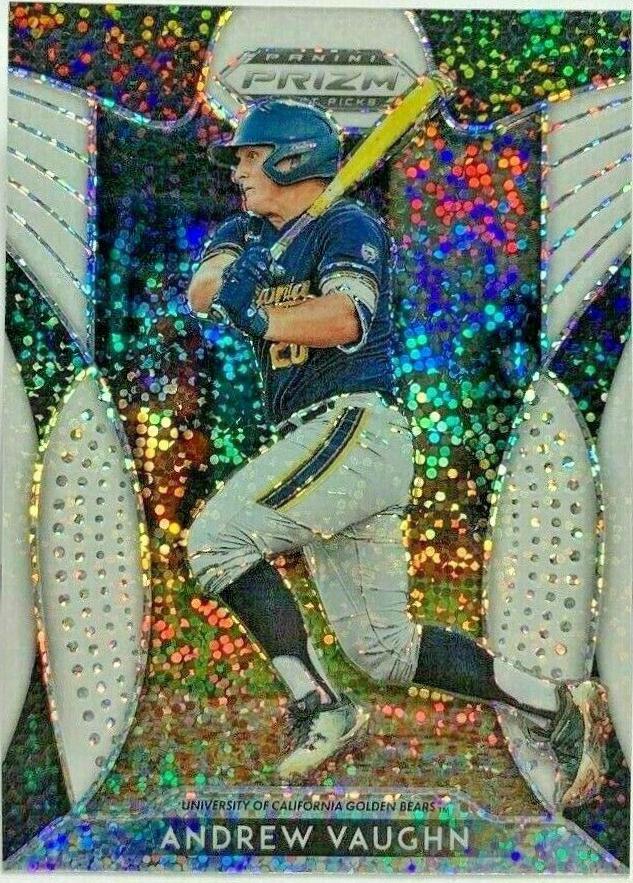 Andrew Vaughn [White Sparkle Prizm] #95