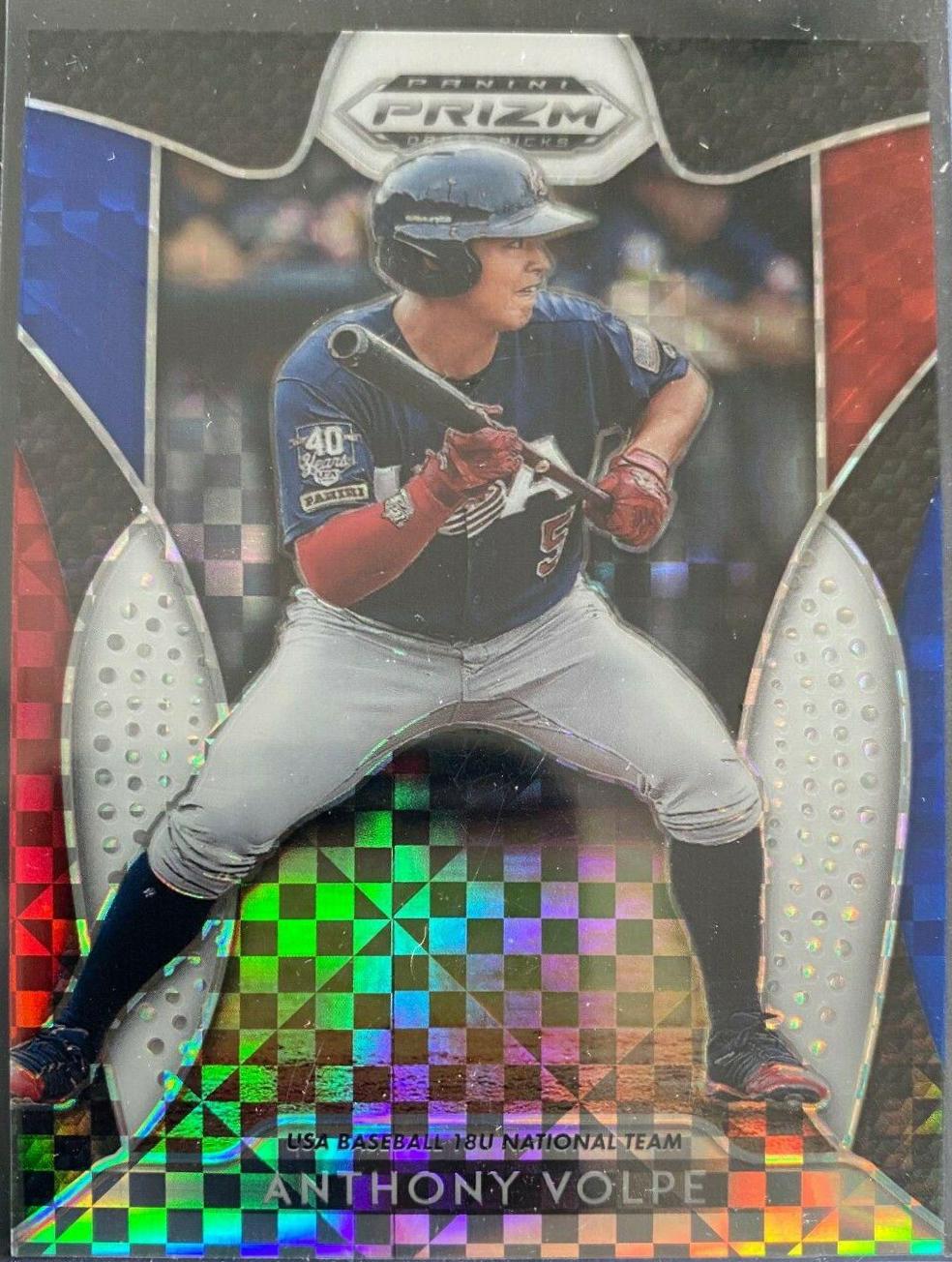 Anthony Volpe [Red, White, Blue Prizm] #97