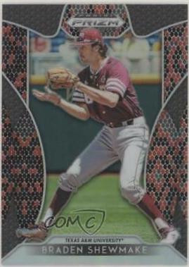Braden Shewmake [Red, Black Snakeskin Prizm] #40