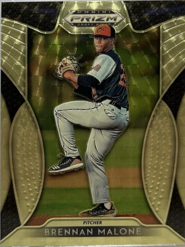 Brennan Malone [Gold Prizm] #28