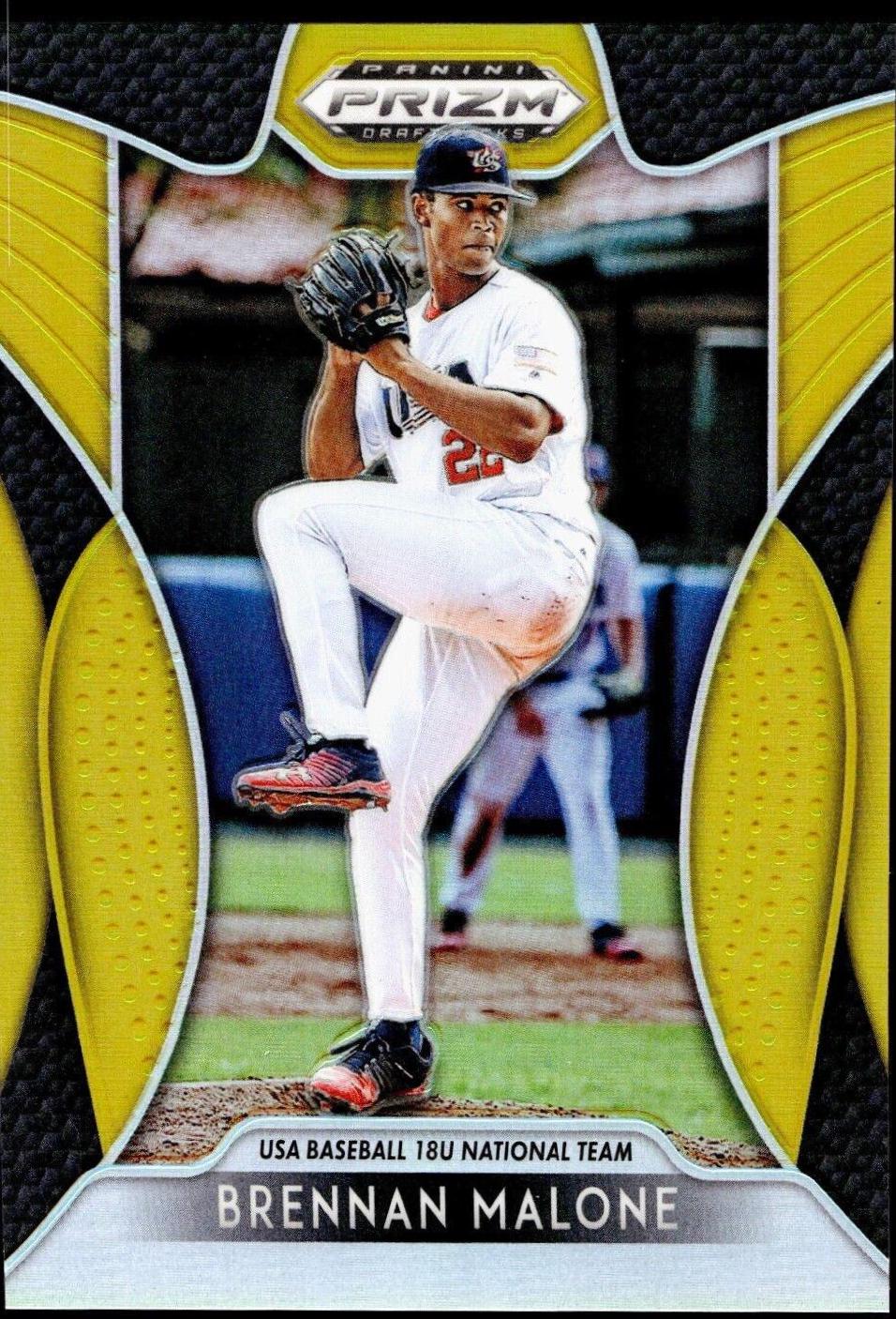 Brennan Malone [Gold Prizm] #79